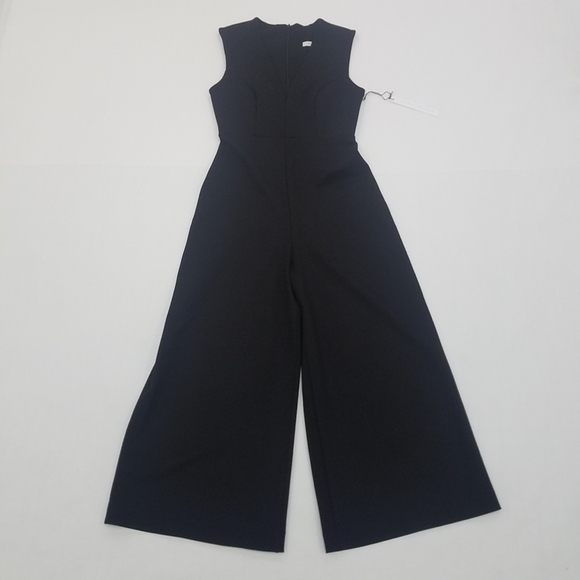 Susana Monaco Sleeveless Deep V-Neckline Jumpsuit - Picture 9 of 12